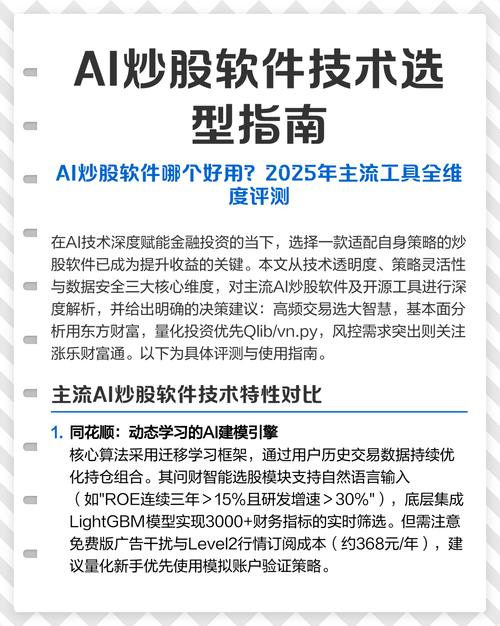 炒股手机软件可编程_基于功能数据与第三方口碑的决策清单_炒股软件平台选择