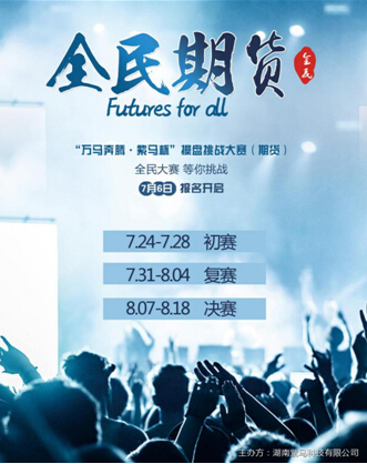 紫马杯操盘挑战赛_期货挑战大赛_模拟大赛 期货