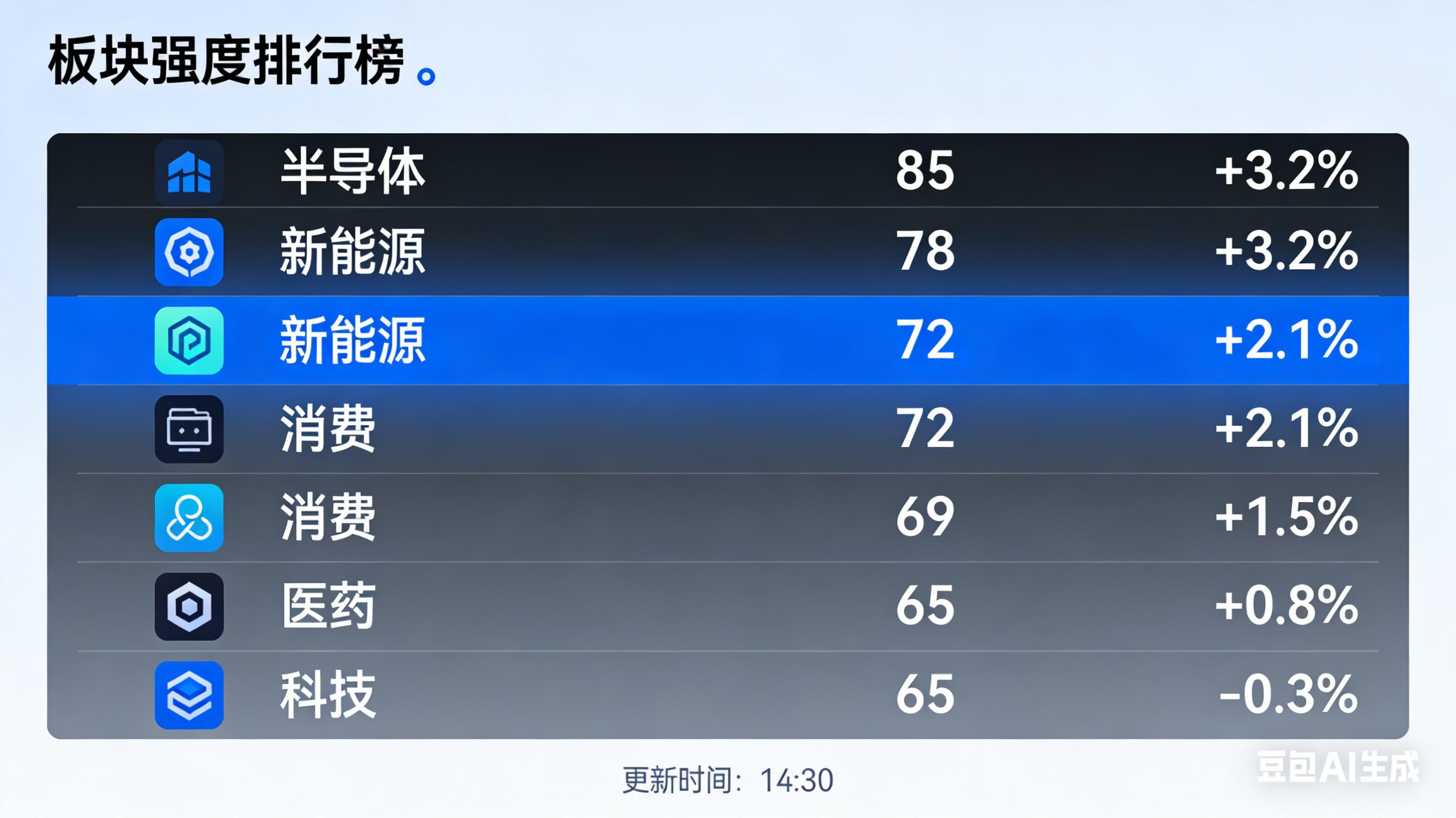 炒股软件实战操练大全_板块强度排行_资金流向强度判断